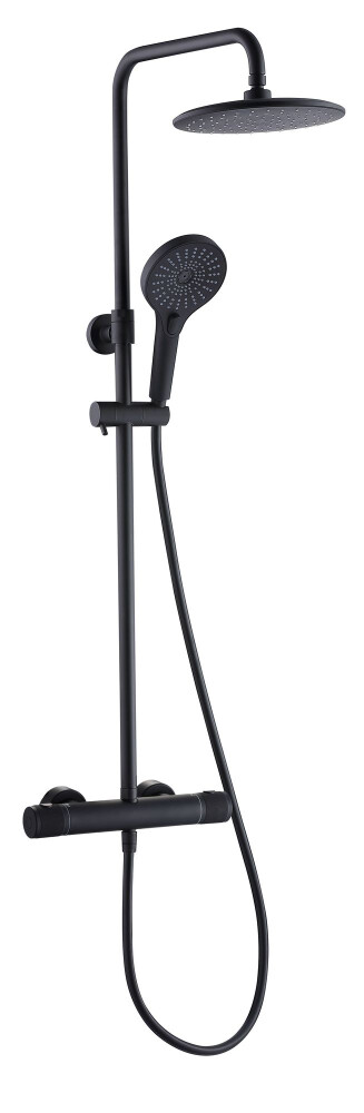 MTD BORN AIR FRESH PLUS SHOWERSET ZWART