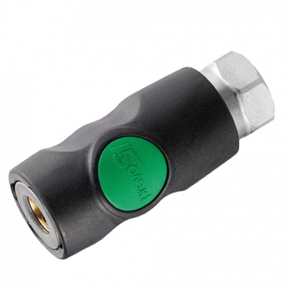 VEILIGH.KOPP. KNOP GROEN G3/8 V