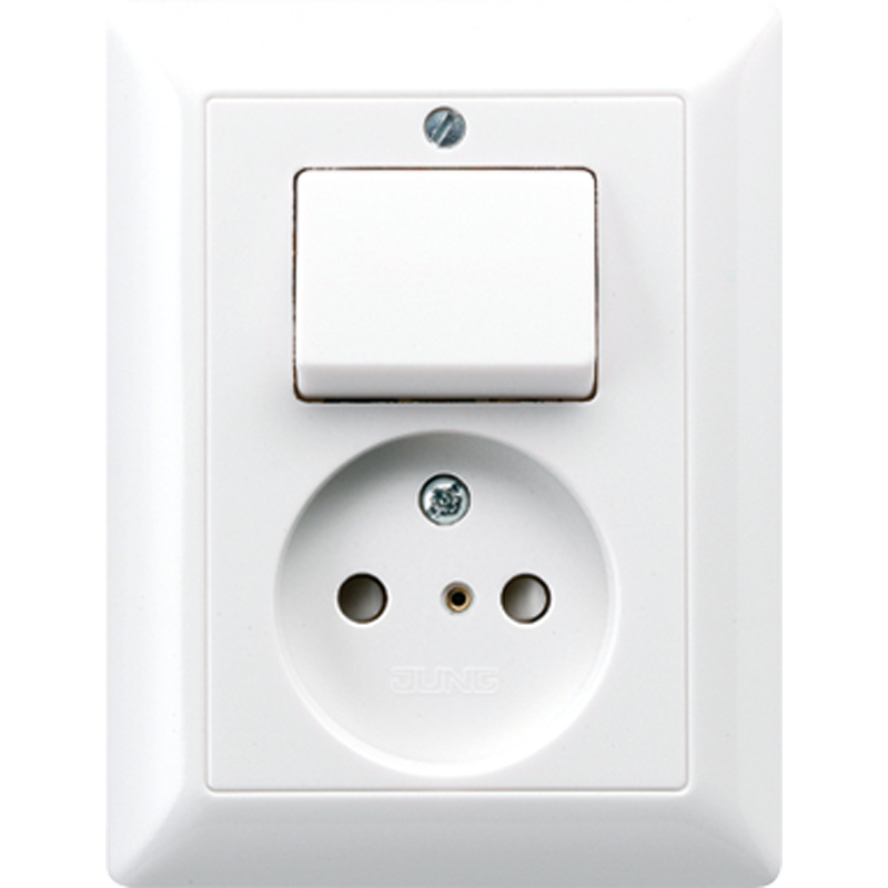 INBOUW COMBINATIE WIPSCHAKELAAR WCD AS5546EUW