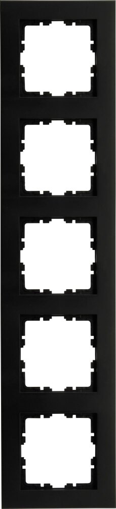 HK07 PURE AFDEKRAAM 5 VOUDIG MAT-ZWART