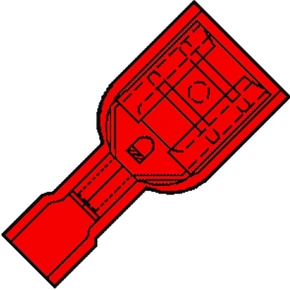VLAKSTEKERHLS 1.5MM2 IS1507FL ROOD ISOL.