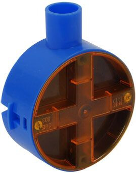 HAF INBOUWDOOS BLAUW 30MM 1X16MM