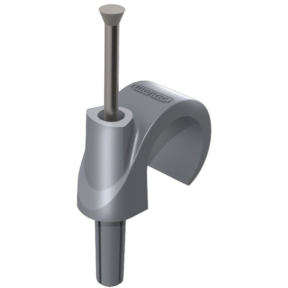 PLUGCLIP NAGEL 16/19MM GRIJS