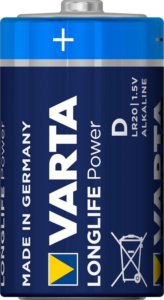 BATTERIJ D 1,5 VOLT (2 STUKS)