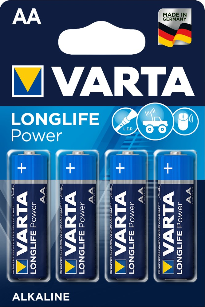 BATTERIJ PENLITE AA 1,5 VOLT (4 STUKS)