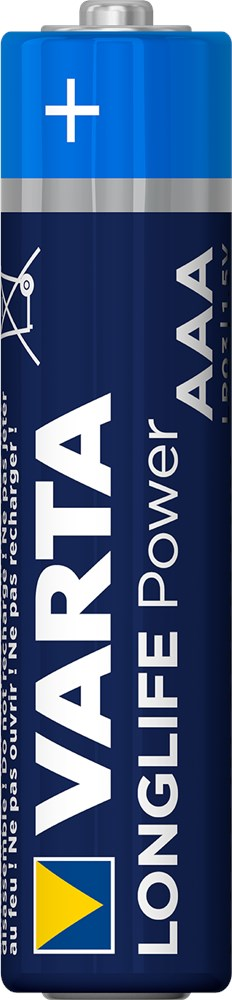 BATTERIJ AAA 1,5VOLT (4 STUKS)