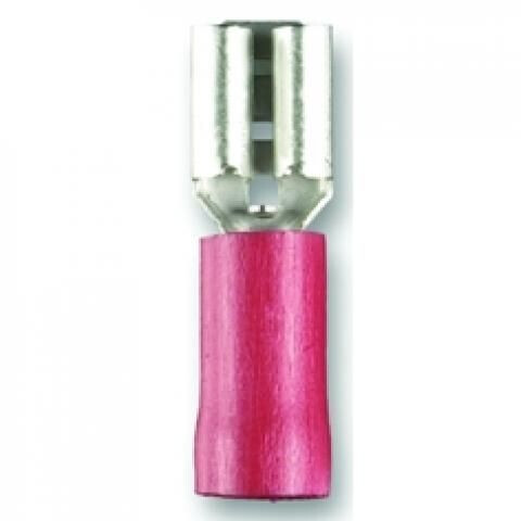 AMP VLAKSTEEKHULS ROOD BREED 6,4MM