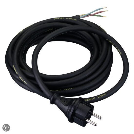 AANSLUITSNOER 5M 2X1.0 KL 2 H07RN-F