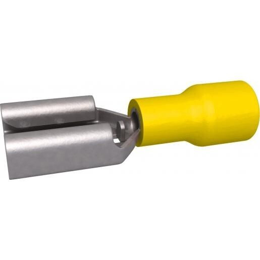 VLAKSTEKERHULS 4-6MM2 GEEL