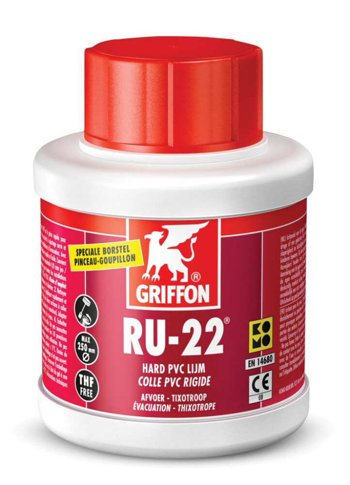 RU-22 HARD PVC LIJM 250ML