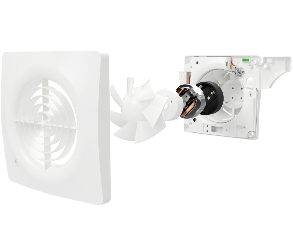 SUPRA 100T BADKAMERVENTILATOR MET TIMER