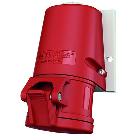 WANDCONTACTDOOS 4P/16A 400V