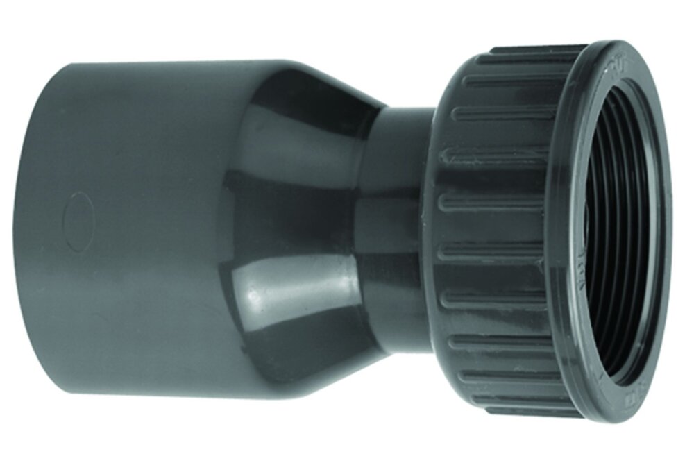 DRUK PVC 2/3 KOPPELING 63MM X 21/2" 10 BAR