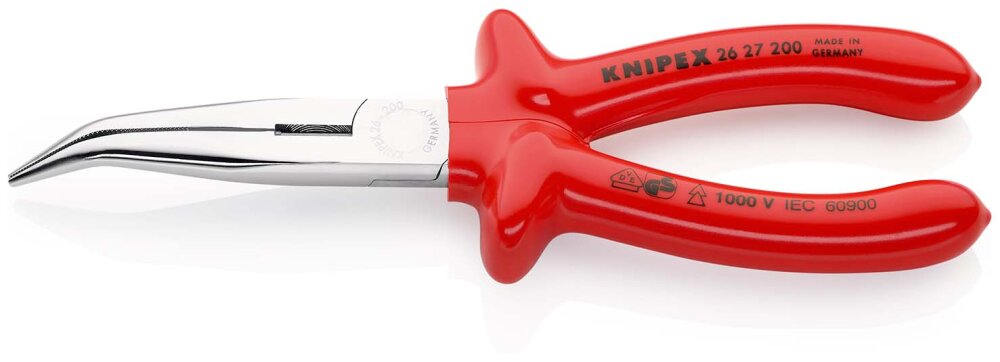 KNIPEX TELEFOONTANG 45G+ZIJ 200MM VDE S