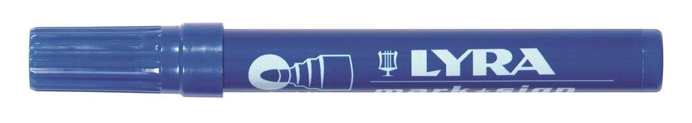 MERKSTIFT PERMANENT PUNT 1-4MM BLAUW