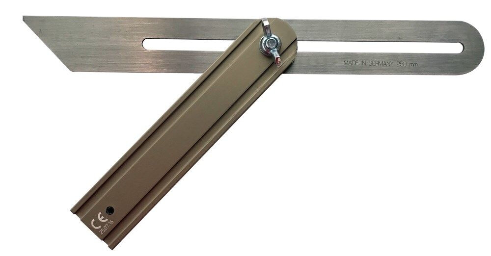 ZWEIHAAK 250MM MET ALU BLOK BLAD 29X1,6