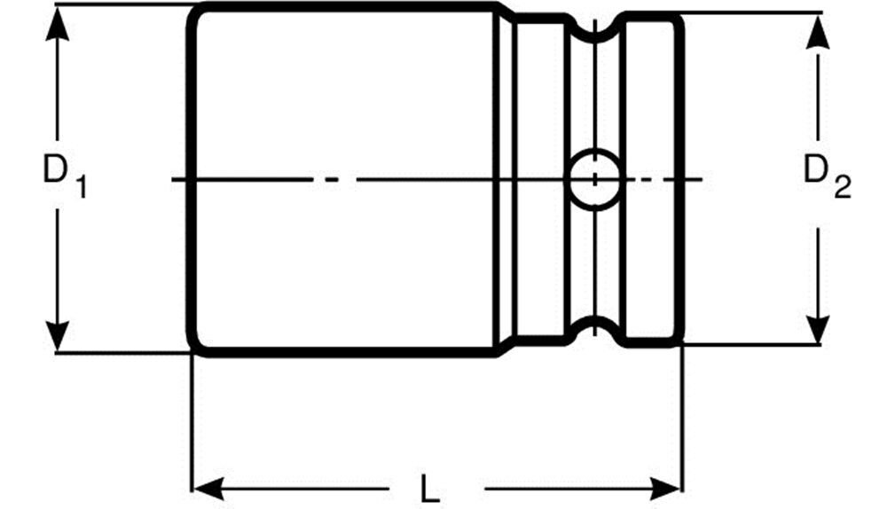 1/2 KRACHTDOP 19 MM