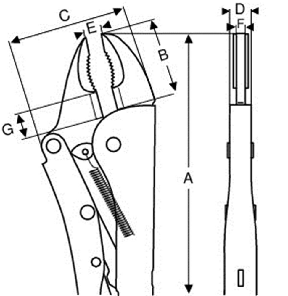 KLEMTANG 250 MM