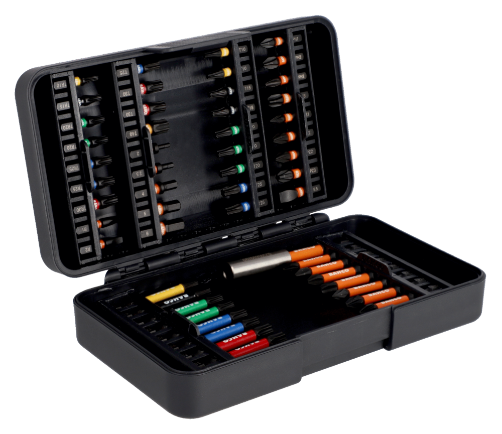 BAHCO BITS 1/4 IMPACT BIT SET 54 DELIG