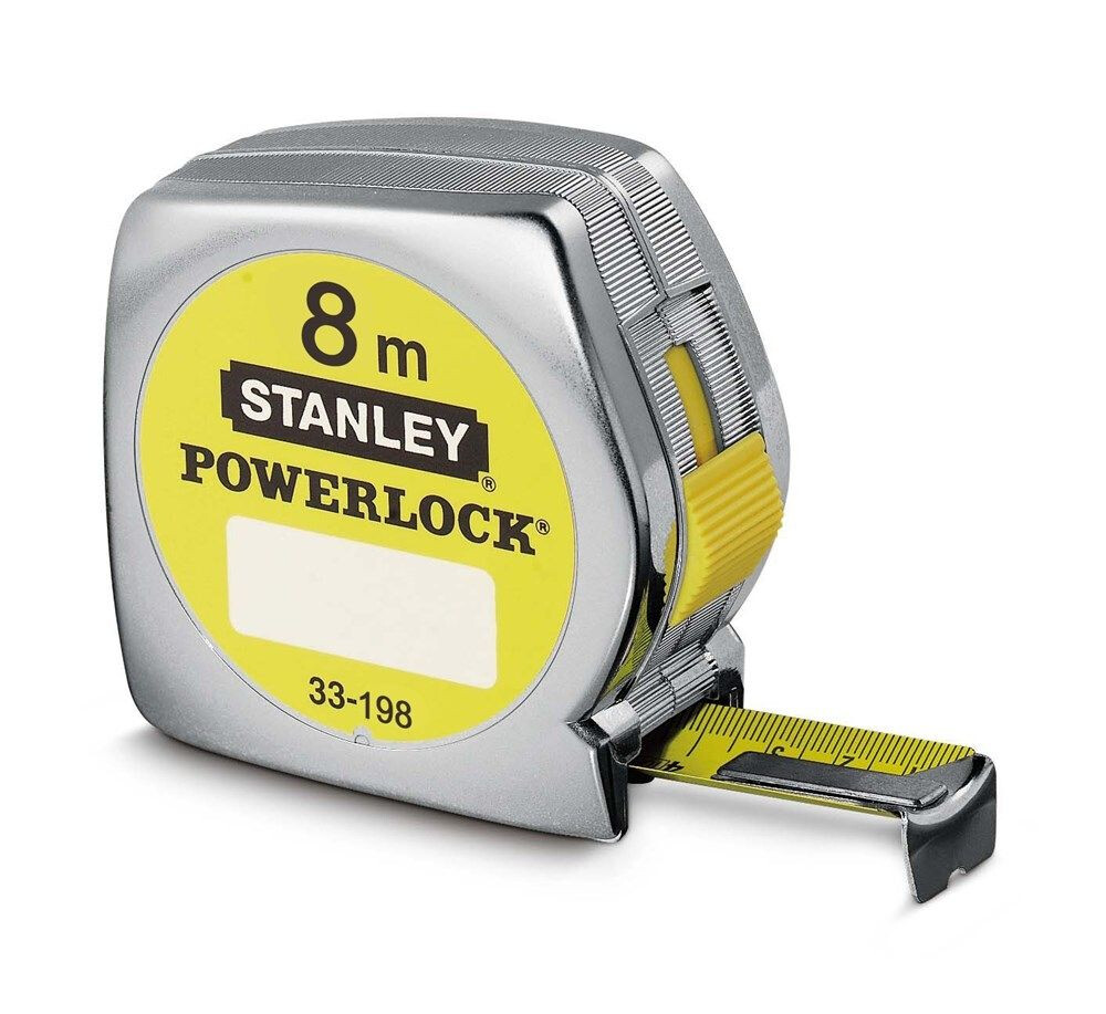 POWERLOCK ROLBANDMAAT 25MM 8 MTR