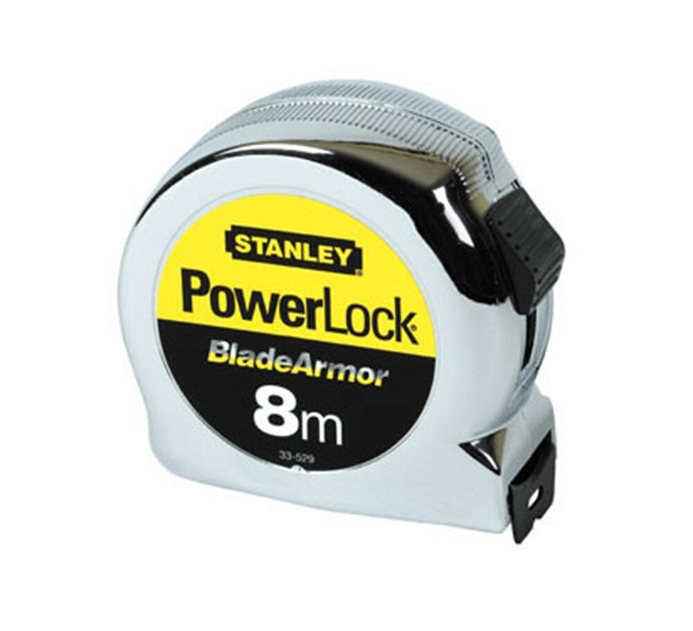 POWERLOCK ROLBANDMAAT 25MM 8 MTR