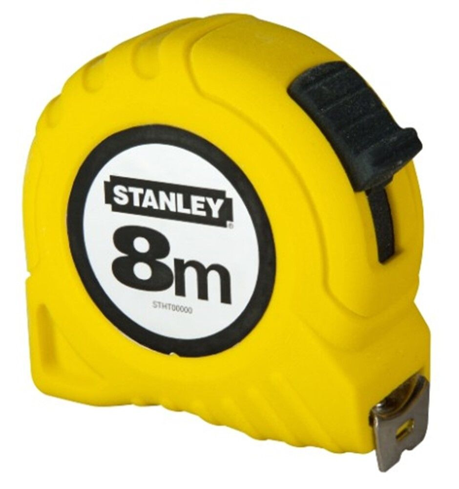 ROLBANDMAAT 8 METER GEEL