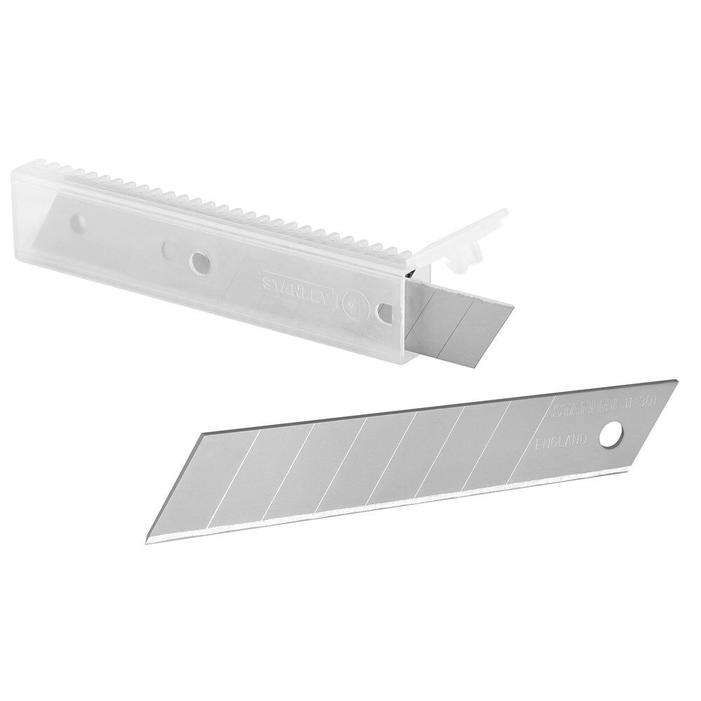 SET AFBREEKMESJES 18 MM 10 STUKS IN DISPENSER