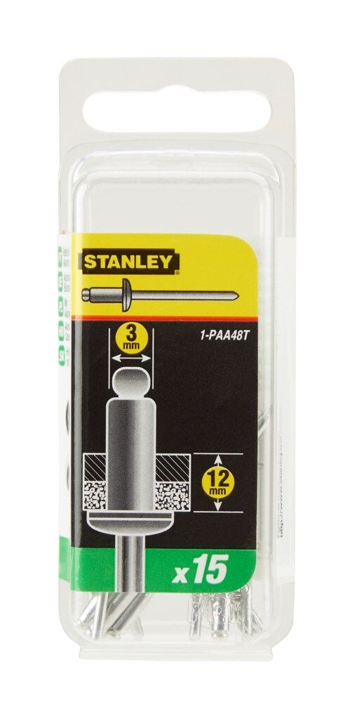 POPNAGELS 3X12MM (15 STUKS)