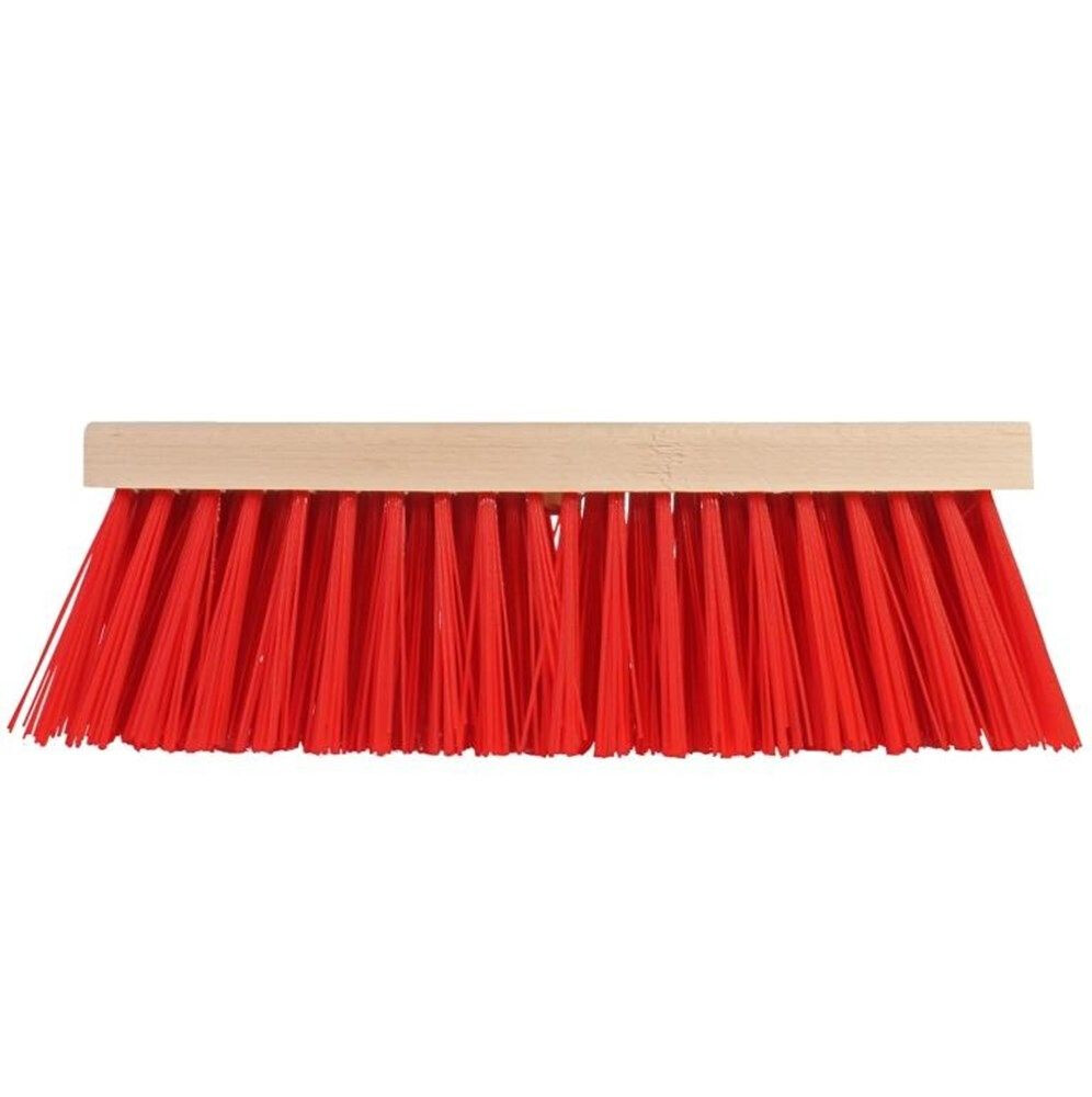 BEZEM NYLON 41CM MET STEEL
