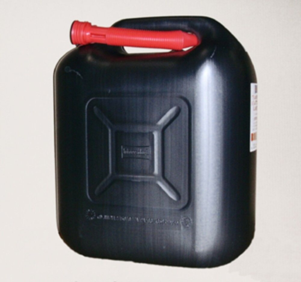 JERRCAN BENZINE ZWART 20 LTR