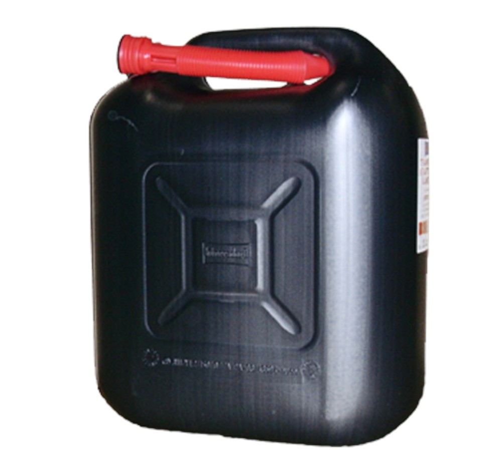JERRCAN BENZINE ZWART 20 LTR