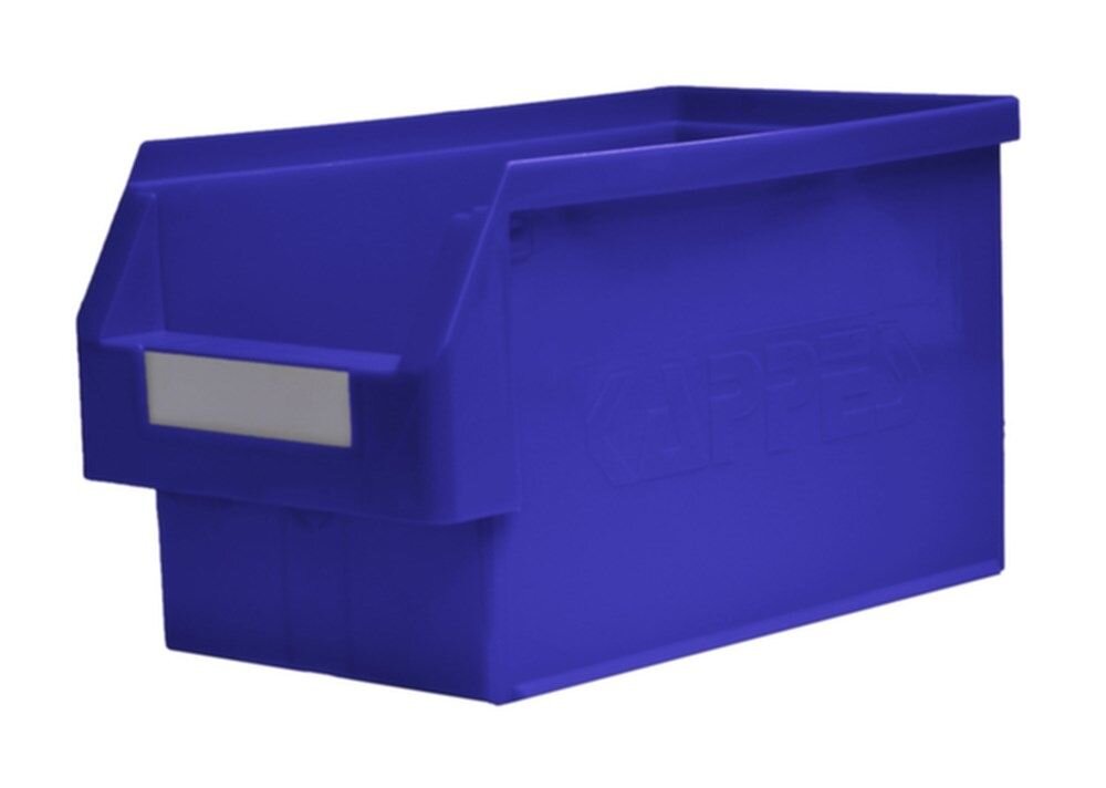 MAGAZIJNBAK 350X200X200 (LXBXH) PE BLAUW