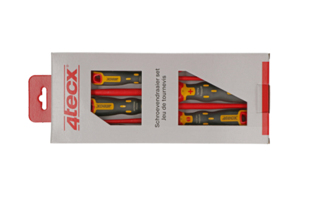 4TECX SCHROEVENDRAAIERSET VDE 6-DLG