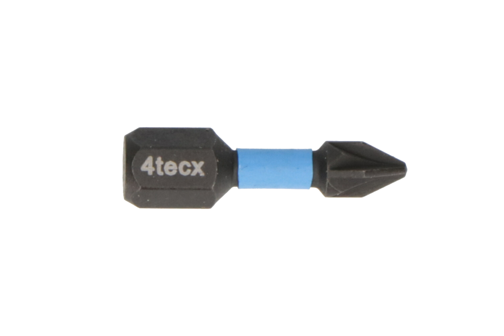 4TECX IMPACT BIT 25MM PZ1 10ST