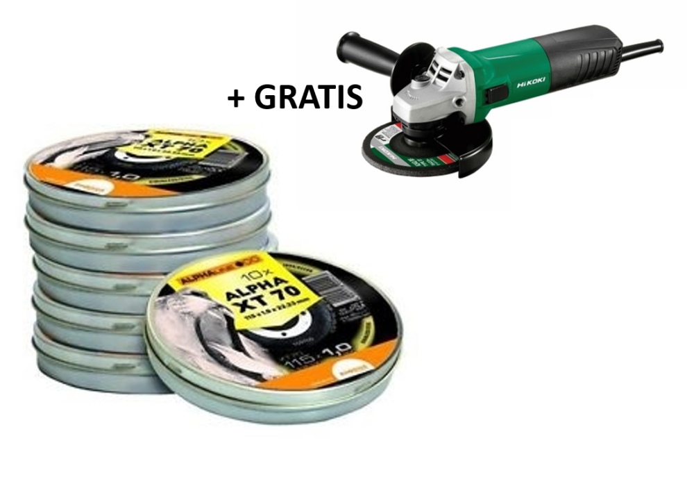 SET DRONCO SLIJPSCHIJF INOX 10 BLIKJES