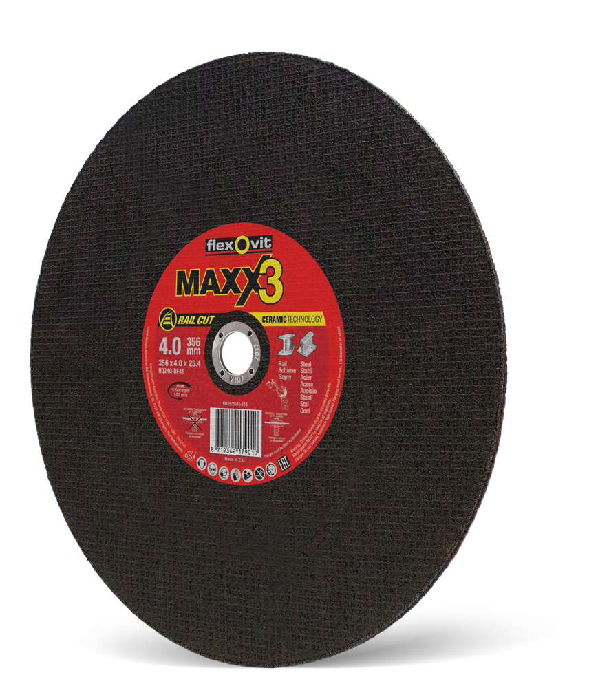 DOORSLIJPSCHIJF VOOR RAIL MAXX3 356X4X25,4MM