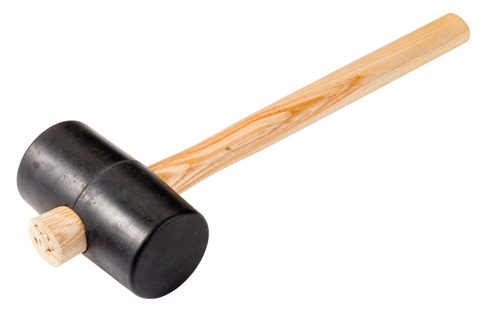 RUBBEREN HAMER VLAK 130/75