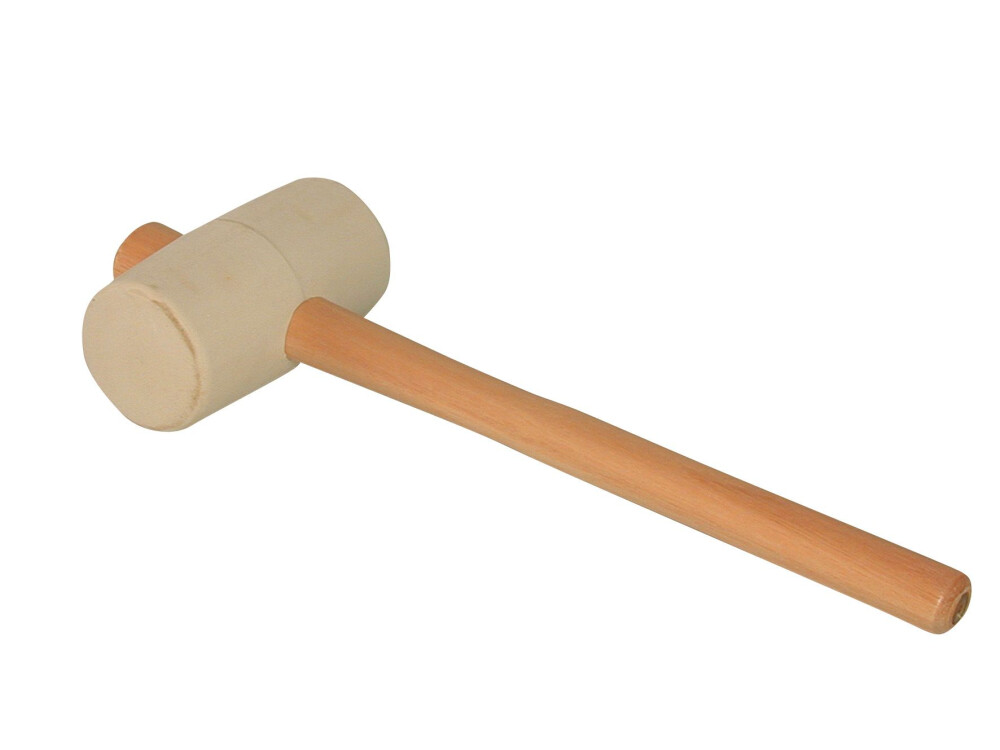 RUBBER HAMER WIT 0 65 HOUTEN STEEL