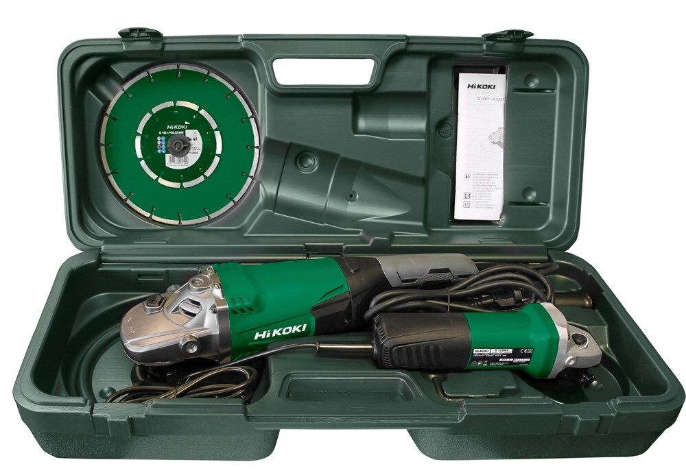 HAAKSE SLIJPER SET 125MM+230MM