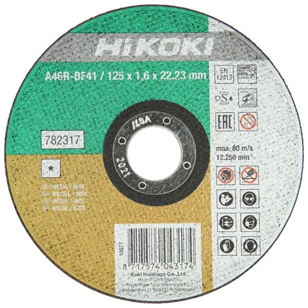 DOORSLIJPSCHIJF 125X1,6MM
