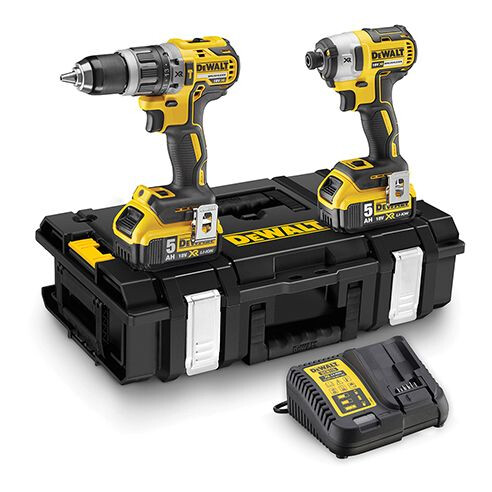 VOORDEELSET 18V DCD791 DCF887 INCL. 3 X 5.0 ACCU EN KOFFER