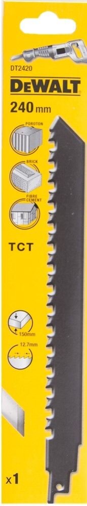 RECIPROZAAGBLAD HM 240X12.7MM