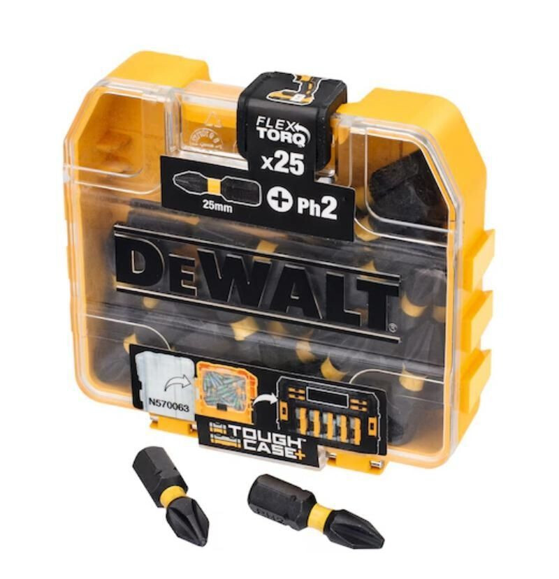 DEWALT IMPACT TORSION TICTAC PZ2 25MM