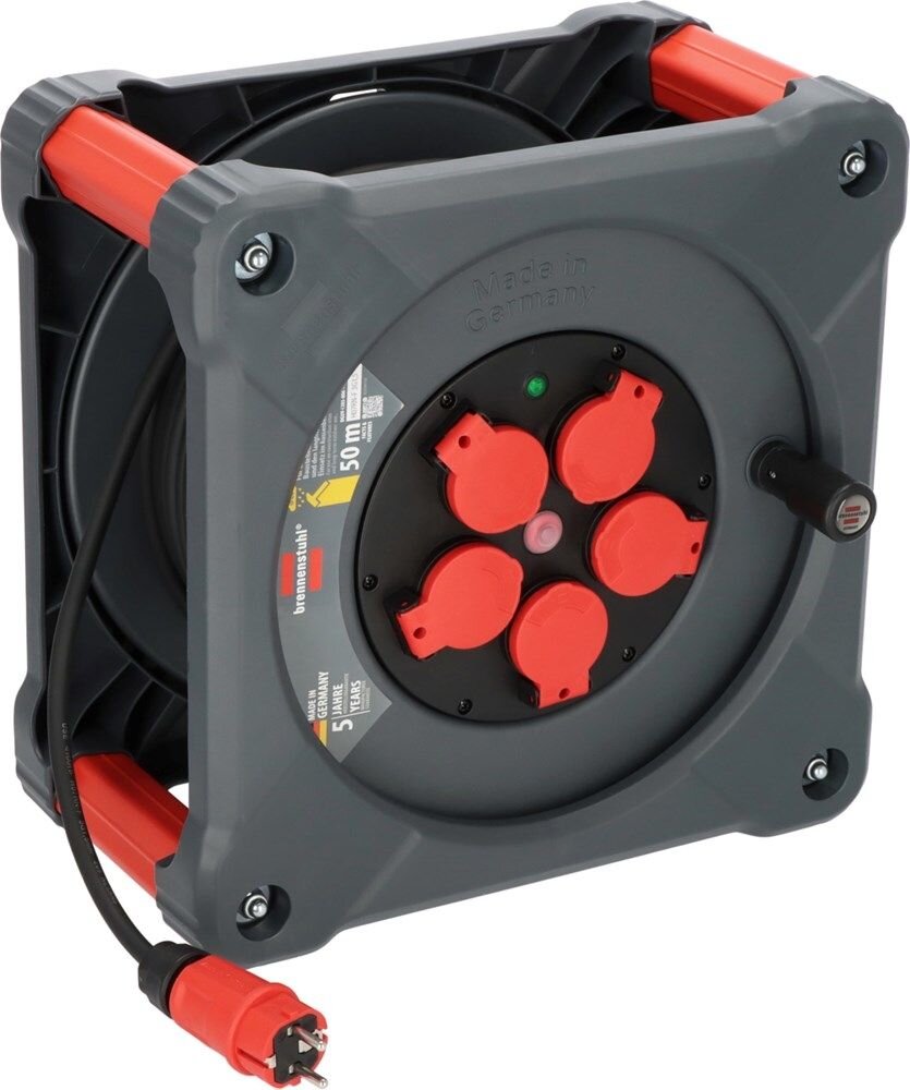 PROFESSIONAL BOUWPLAATS CUBE KA 5100 5 50MTR 5-VOUDIG IP44 H07RN-F 3X1.5