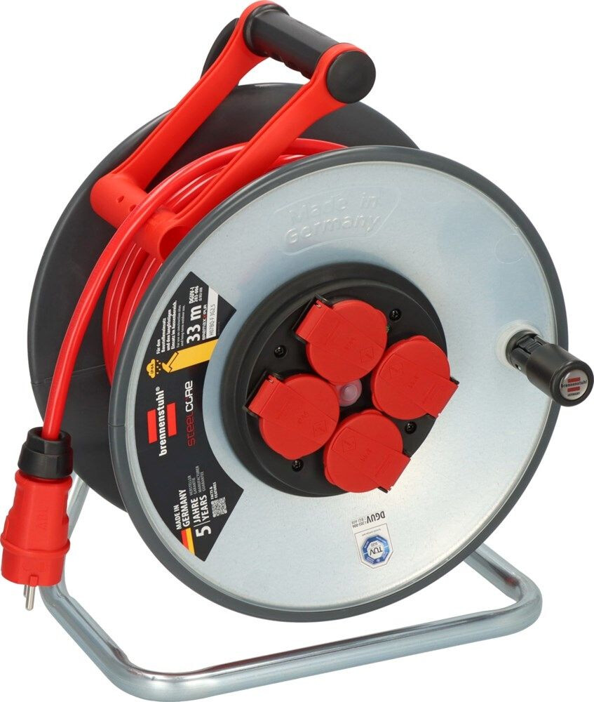 PROFESSIONAL STEELCORE KABELHASPEL SC 3210 33M IP44 H07BQ-F 3X2.5