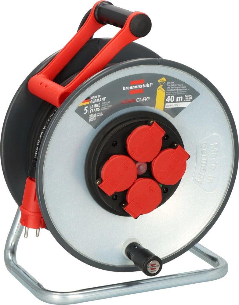 PROFESSIONAL STEELCORE KABELHASPEL SC 4100 40M IP44 H07RN-F 3X1.5