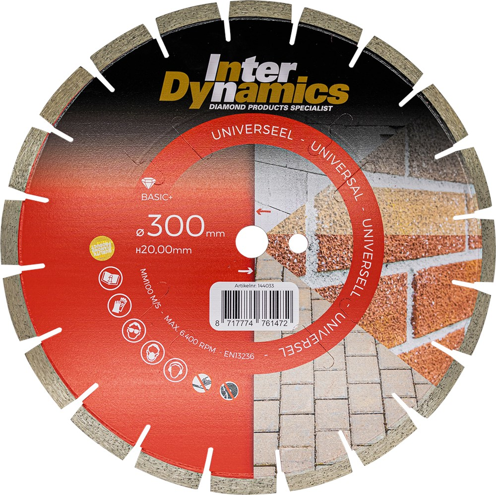 DIAMANTZAAGBLAD UNIVERS. BASIC+ 300X20