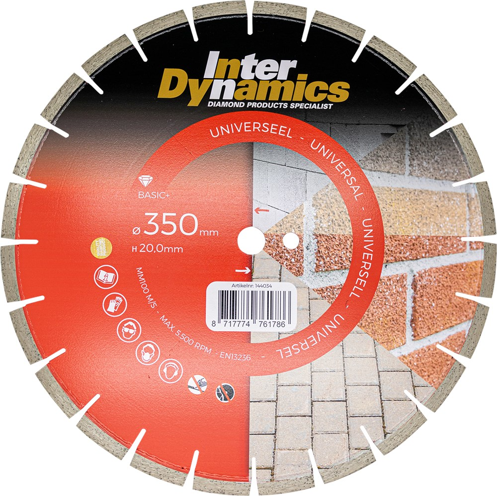 DIAMANTZAAGBLAD UNIVERS. BASIC+ 350X20