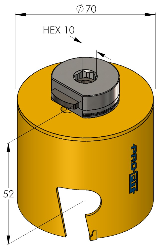 MULTI PURPOSE GATZAAG 70MM