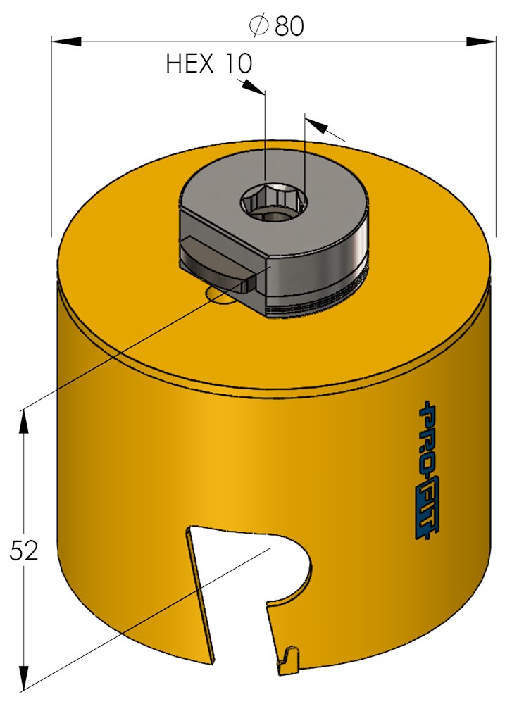 MULTI PURPOSE GATZAAG 80MM